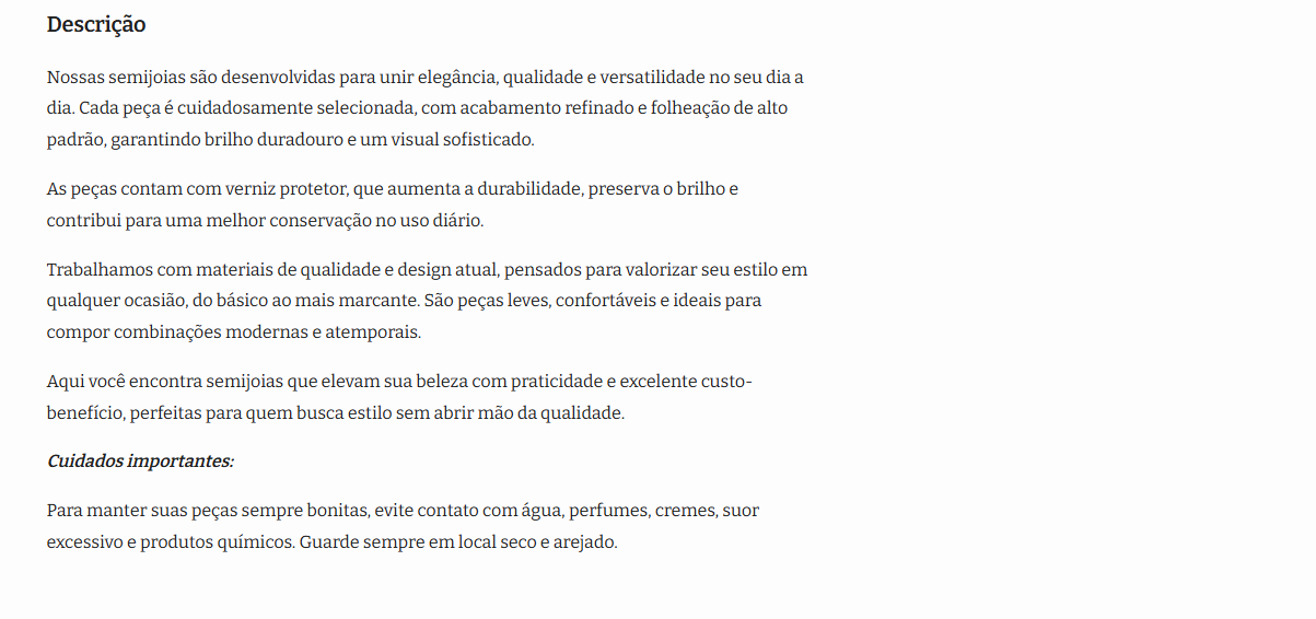 Colar Elegância