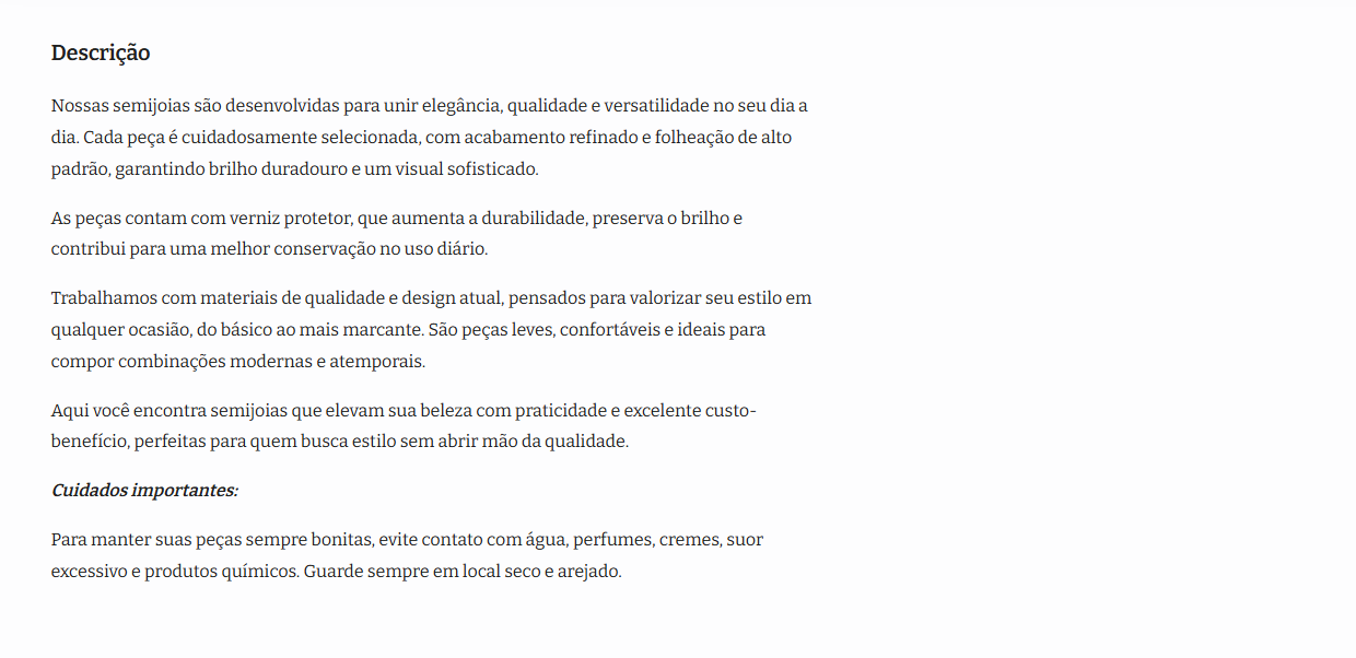 Brinco Fake Liso e Cravejado